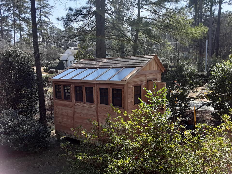garden shed construction