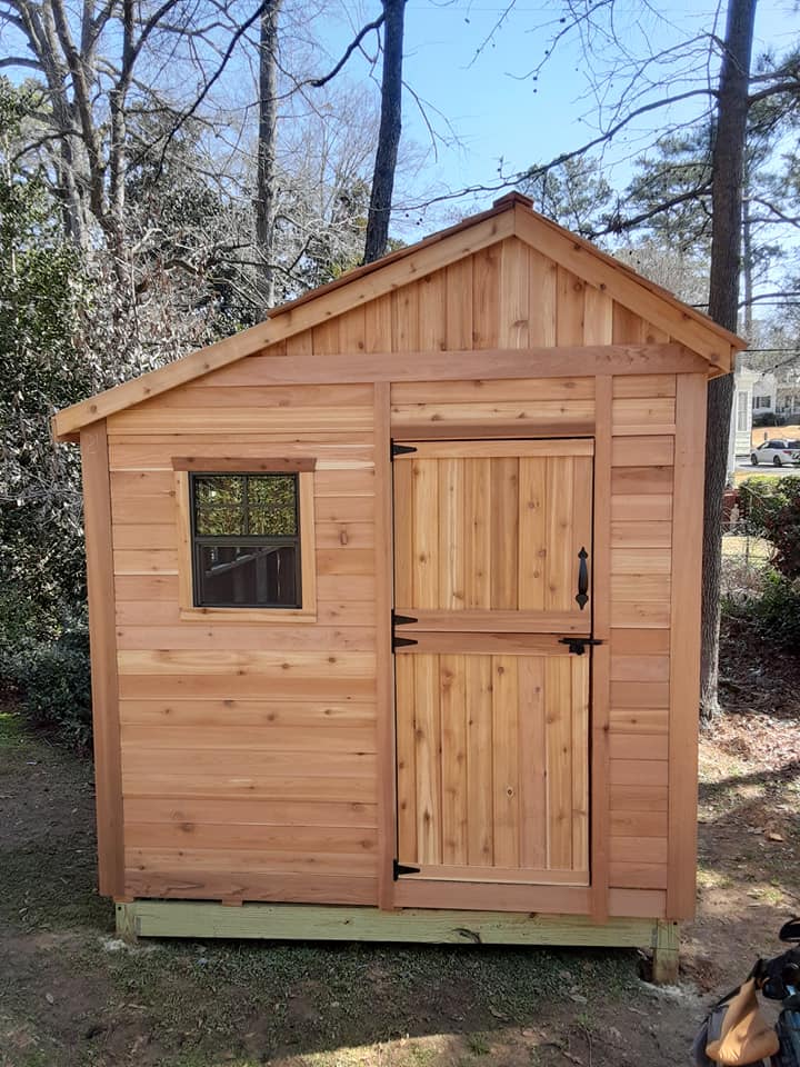 garden shed construction