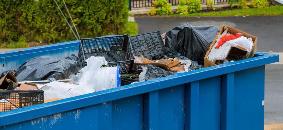 Junk removal, haul away, clean up services, dumpster